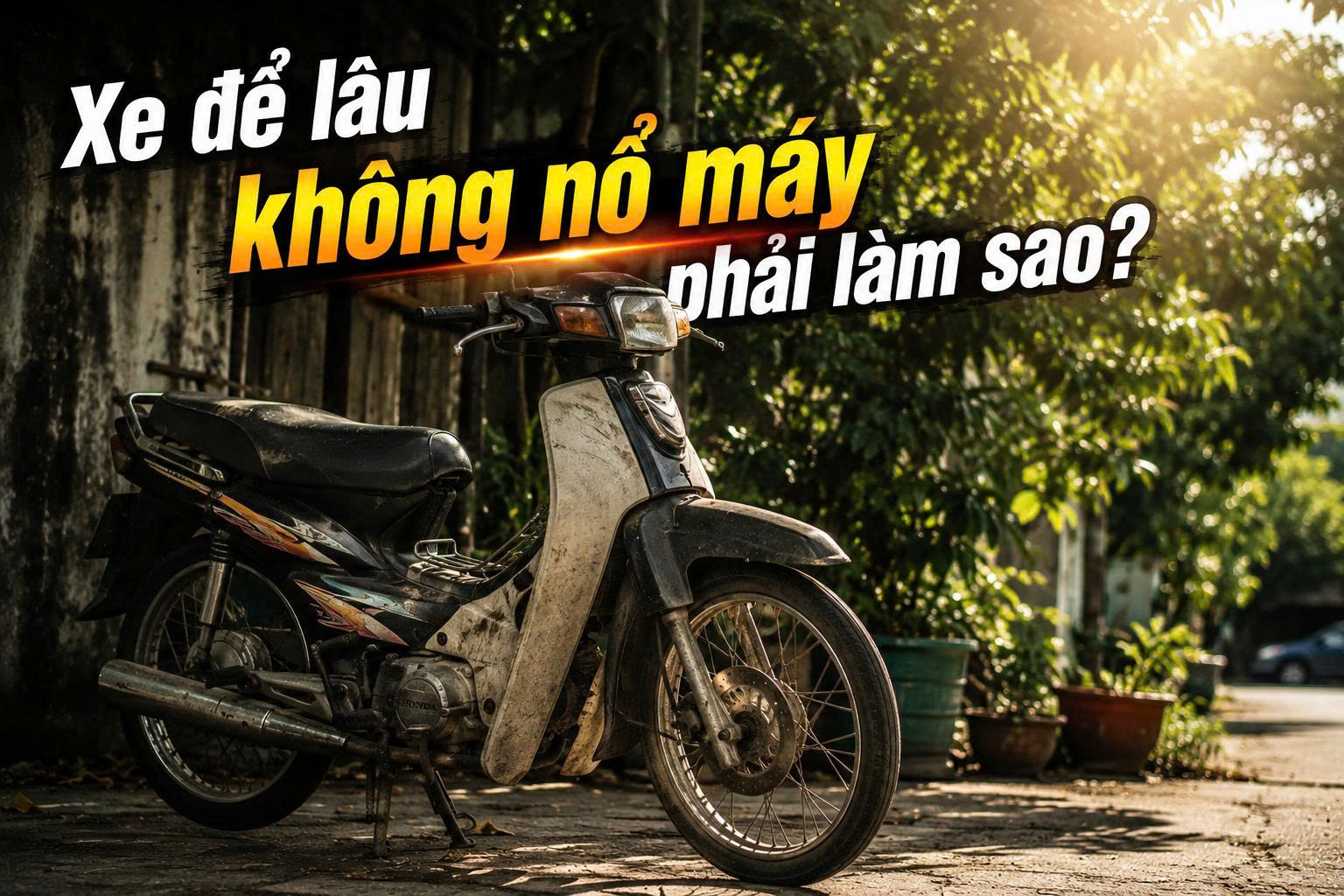 Xe Để Lâu Không Chạy Bị Khó Nổ Máy: Nguyên Nhân Và Bộ Giải Pháp Xử Lý Tận Gốc