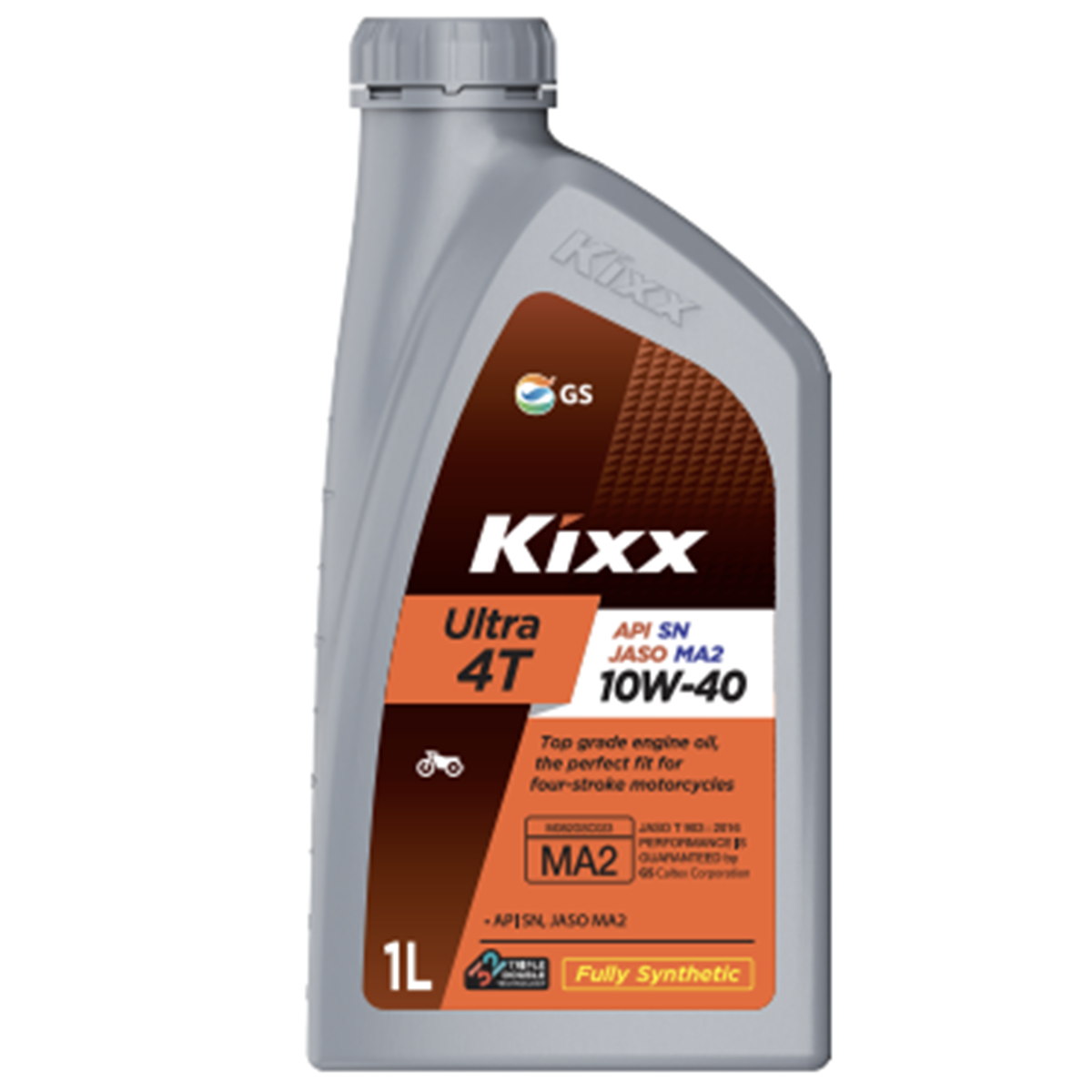 Dầu nhớt Kixx Ultra 4T SN 10w-40 800ml/1L