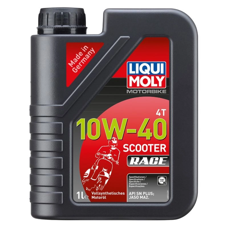 DẦU NHỚT ĐỘNG CƠ XE TAY GA LIQUI MOLY (MOTORBIKE 4T 10W-40 SCOOTER RACE) - 20826