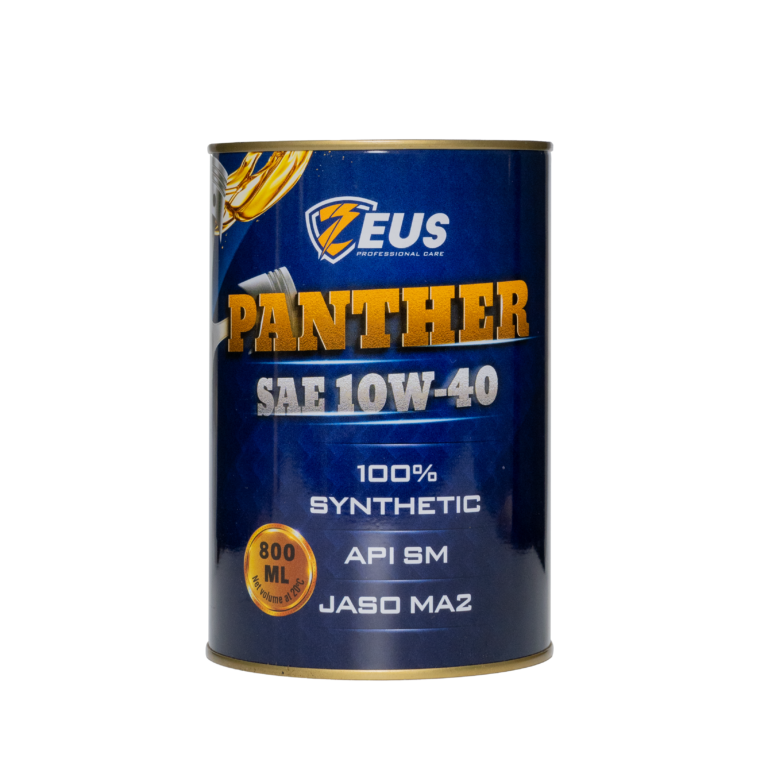 Dầu nhớt Zeus 100% Synthetic Panther 10w-40 800ml/ 1L/ 1.3L