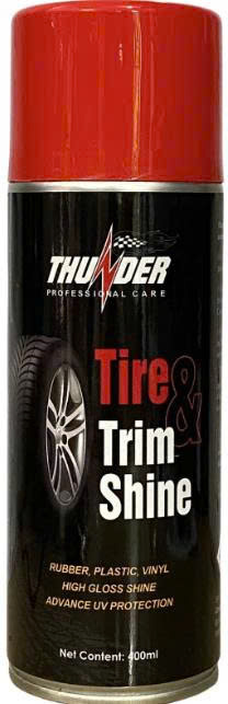 Dưỡng nhựa và lốp xe Thunder Tire & Trim Shine 400ml