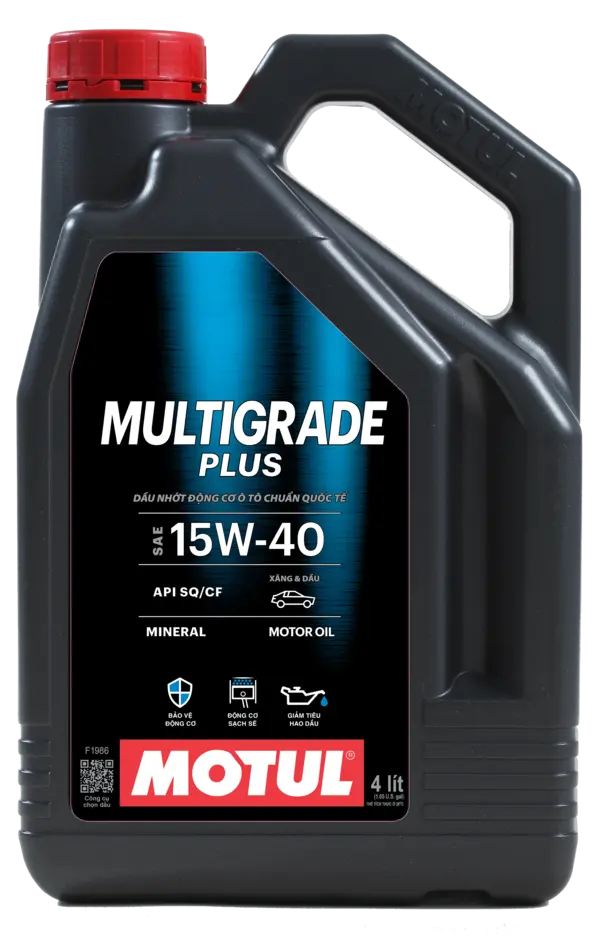 MOTUL MULTIGRADE PLUS 15W-40 4L