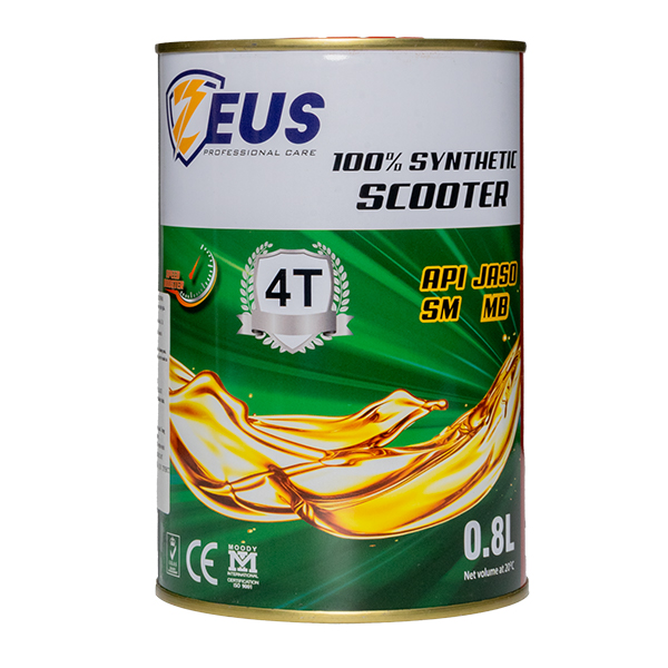 ZEUS SCOOTER 4T 10W-40 800ML