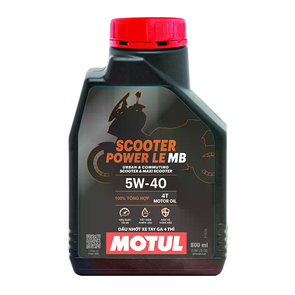 MOTUL SCOOTER POWER LE 4T 5W-40 800ML